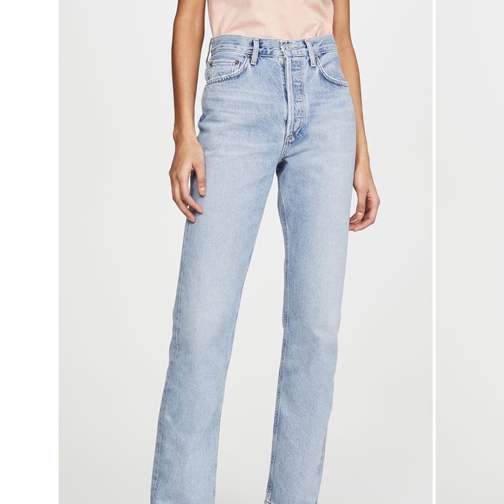 Agolde vintage straight denim size 26